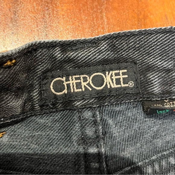 Cherokee jeans vintage high rise fit washed black - Picture 5 of 6